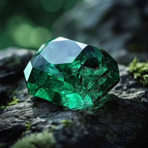 Emerald Raw piece