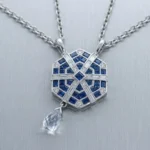 Sapphire necklace