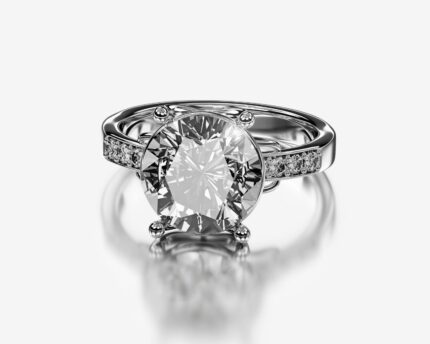 pure diamond ring